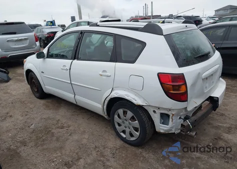 2005 Pontiac Vibe из США, поврежденный, VIN 5Y2SL63845Z438723